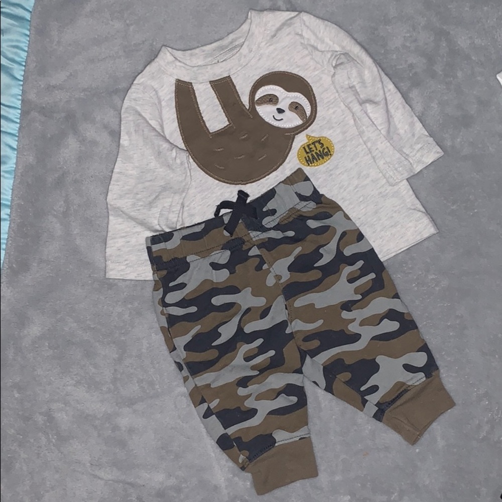 Set of pants and a shirt long sleeve